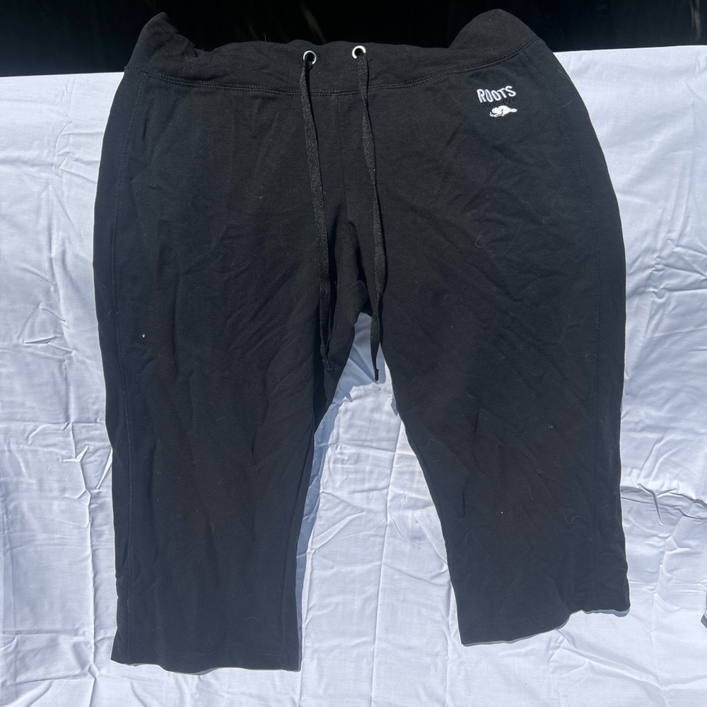 Roots cropped joggers